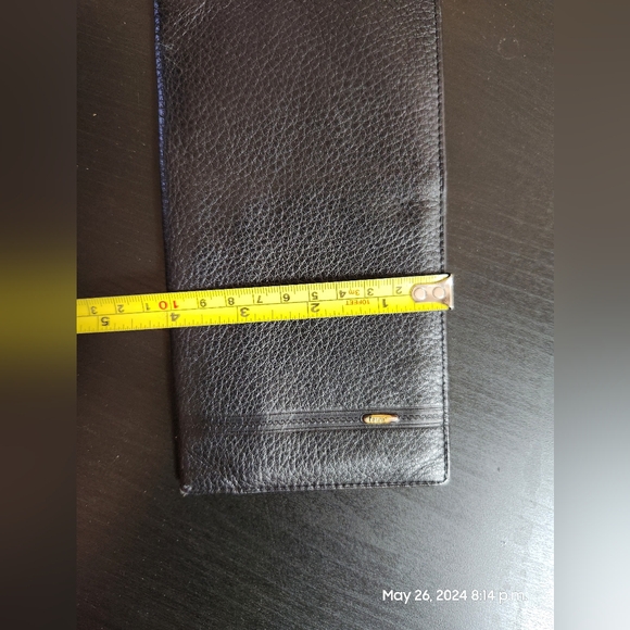 Black leather Lewa wallet - Picture 6 of 6